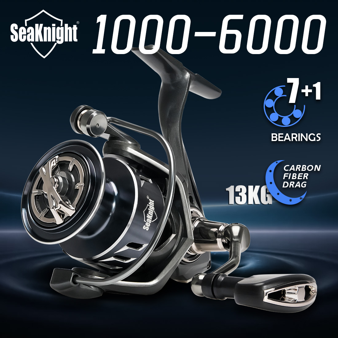 SeaKnight ماركة SANGE سلسلة 10 - مراجعة Kastking Reel Zephyr وسعره
